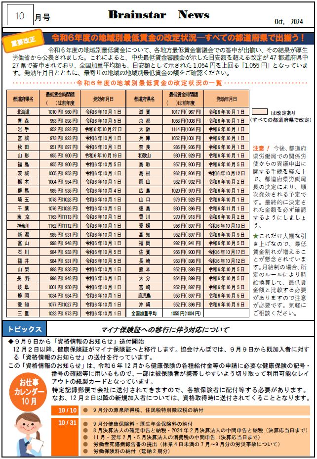 2024年10月号